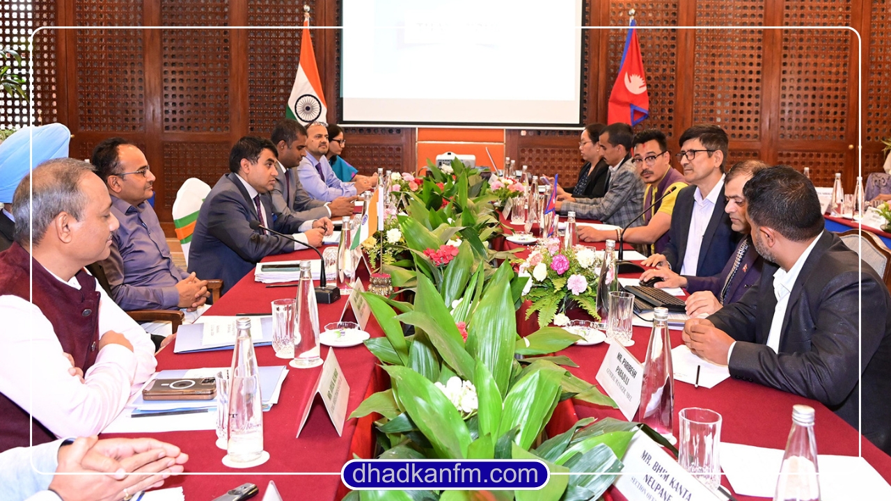 नेपाल–भारत सीमापार रेलवे परियोजनाबारे दुई देशका प्रतिनिधिहरुबीच छलफल